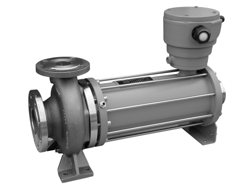 Canned motor pump suitable for aggressive media